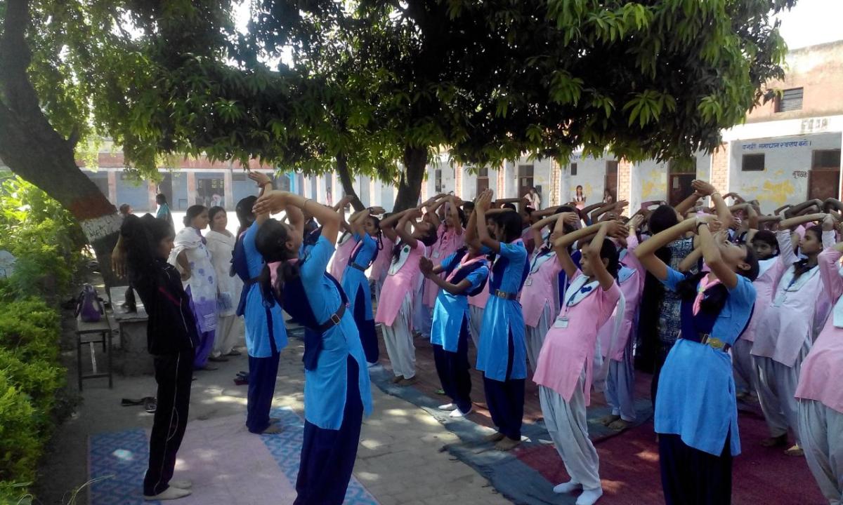 Yoga awareness camp