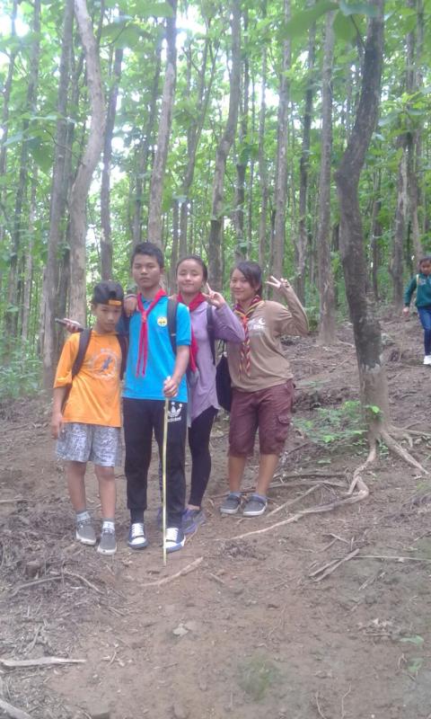TRITIYA SOPAN SCOUTS AND GUIDES HIKING