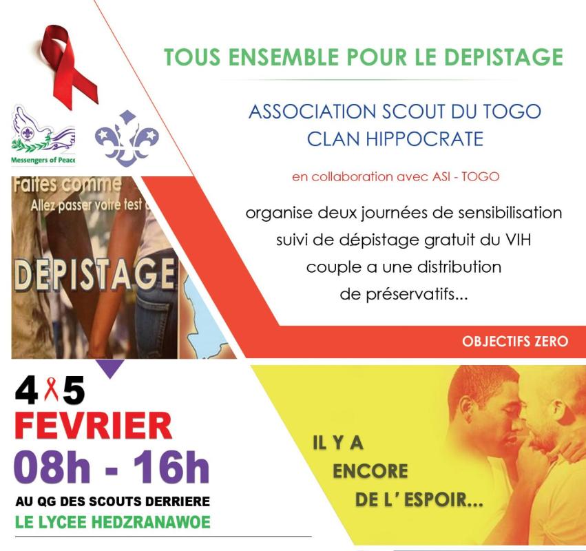 Campagne de Dépistage et de sensibilisation au VIH SIDA