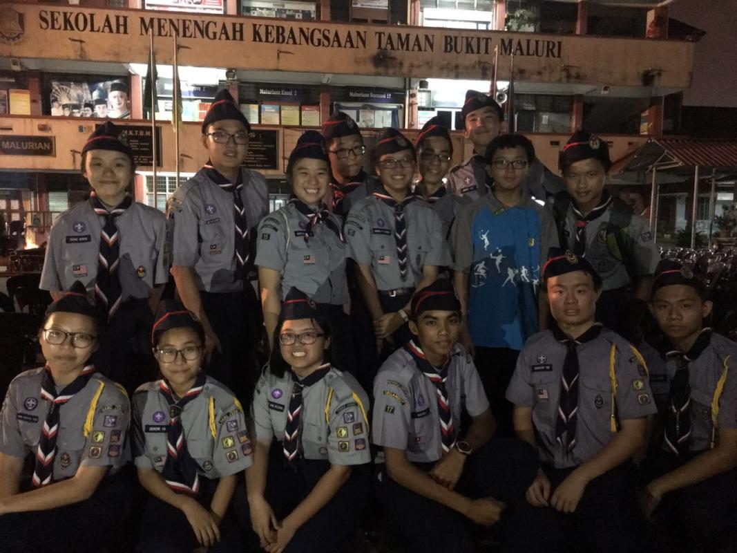 SMK Taman Bukit Maluri Camp Fire