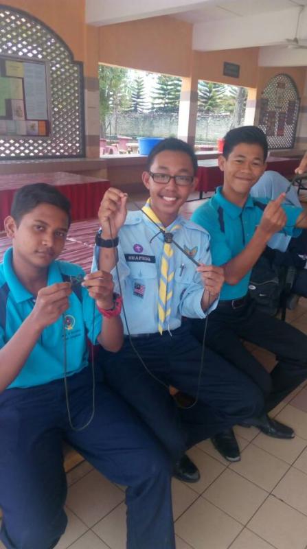 Perjumpaan mingguan Pengakap : Latihan ikatan dan simpulan