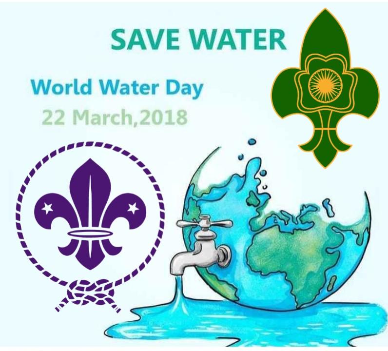 World water day, save water save life