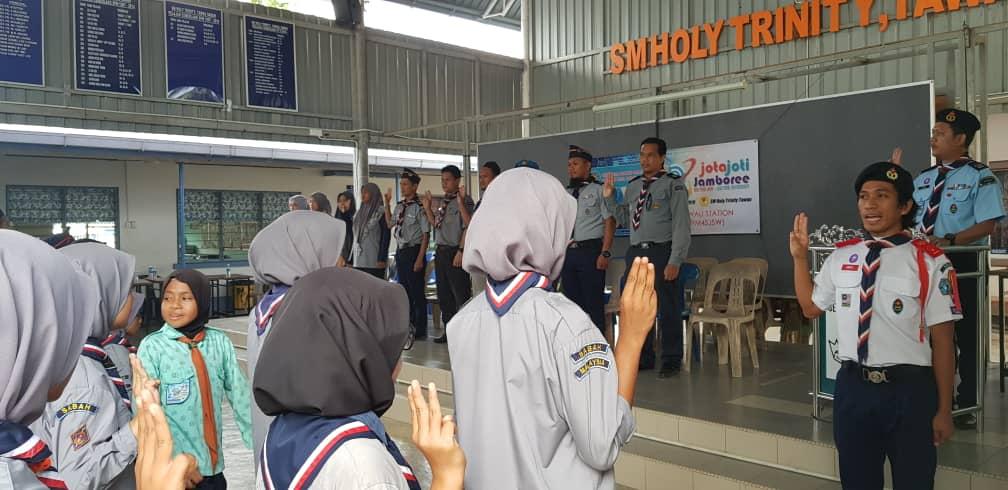 Persahabat ahli Pengakap sangat luas dengan adanya Jota Joti.