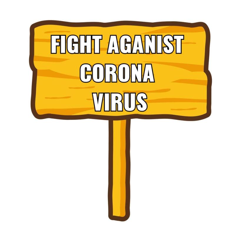 Scout Vacation Project 2020-Fight against Covid-19 Placards Making 