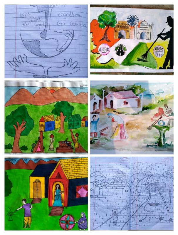 कोरोना महामारी को देखते हुए ऑनलाइन पेंटिंग प्रतियोगिता