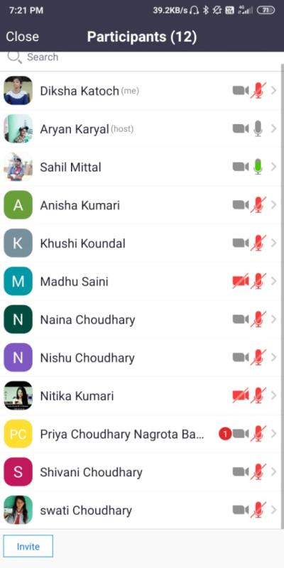 ATTENDING 1st VIRTUAL MEETING OF GC NAGROTA BAGWAN 