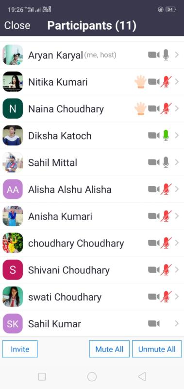 ATTENDING 2nd VIRTUAL MEETING OF GC NAGROTA BAGWAN 