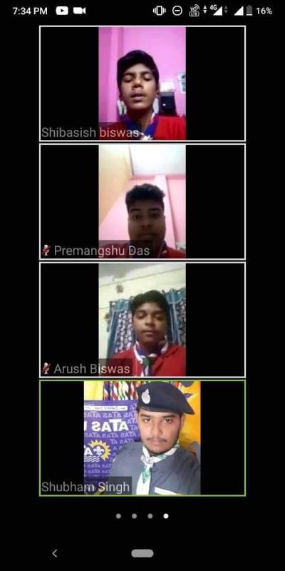 Virtual Campfire.... #Sankalp #bsgindia #SankalpForBeautifulWorld #StayhomeStaysafe #Challenge