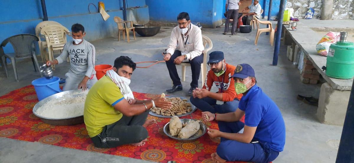 स्काउट रसोई का समापन