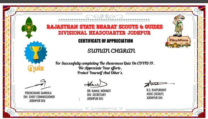 Awareness Quiz on covid 19 