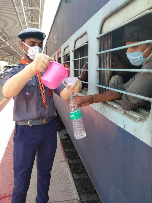 बिहार स्पेशल श्रमिक ट्रेन सेवा कार्य