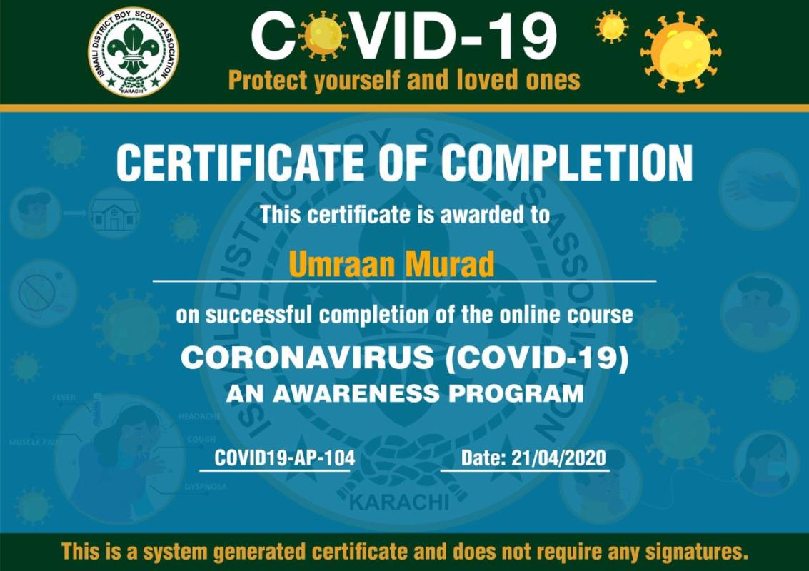 COVID-19 AWARNESS QUIZ