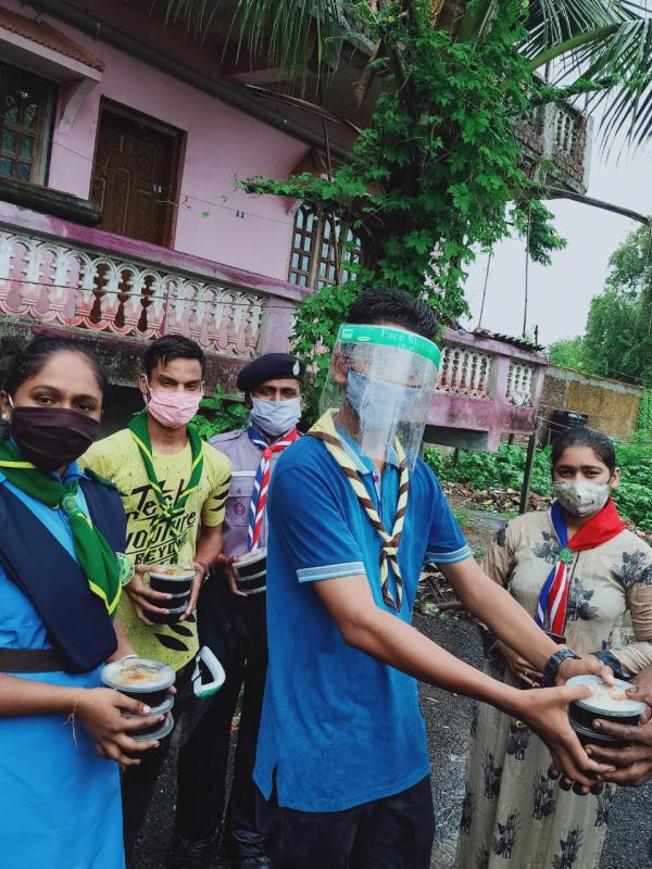 Food Distribution to Needy People's