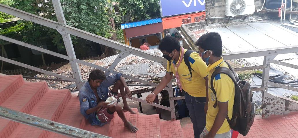 Food Distribution to the needy on Independence Day Celebration of India