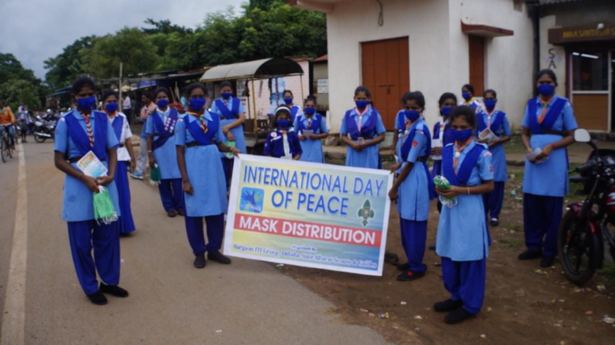 Activities based on SDGs (Mask distribution )