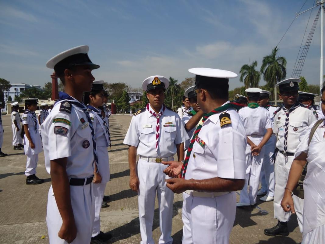 Annual Inspection Visit 2018 By Chattogram District Sea Scouts