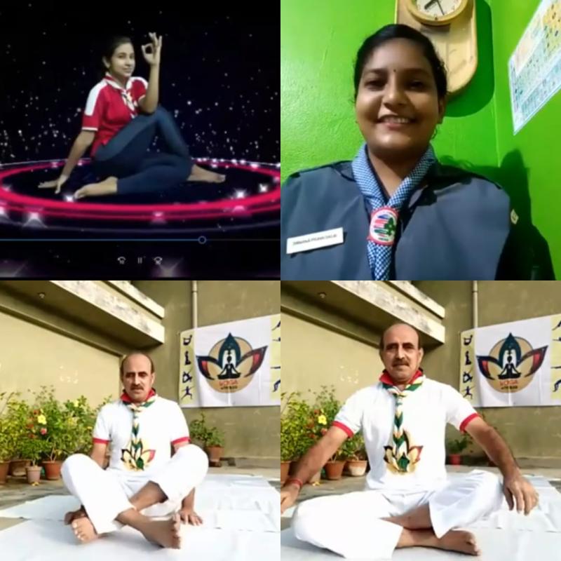 Bhadrasana YOGA WITH BSG