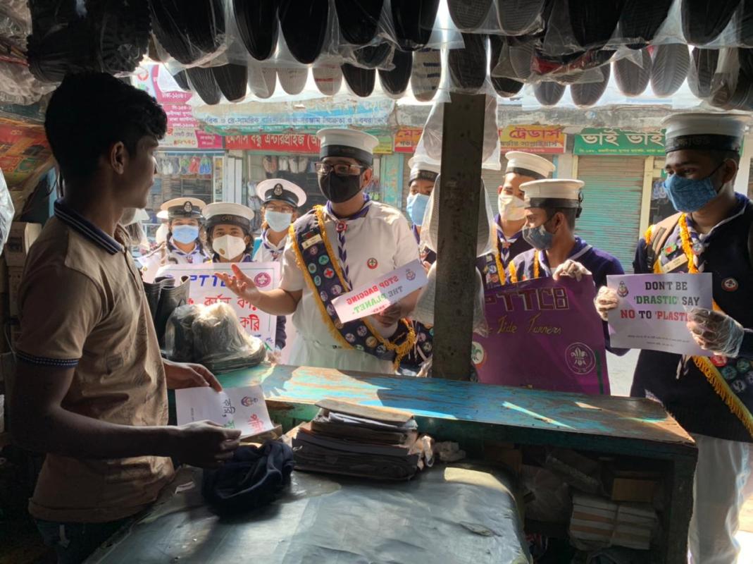প্লাস্টিক টাইড টার্নার চ্যালেঞ্জ ব্যাজ চ্যাম্পিয়ন পর্যায়