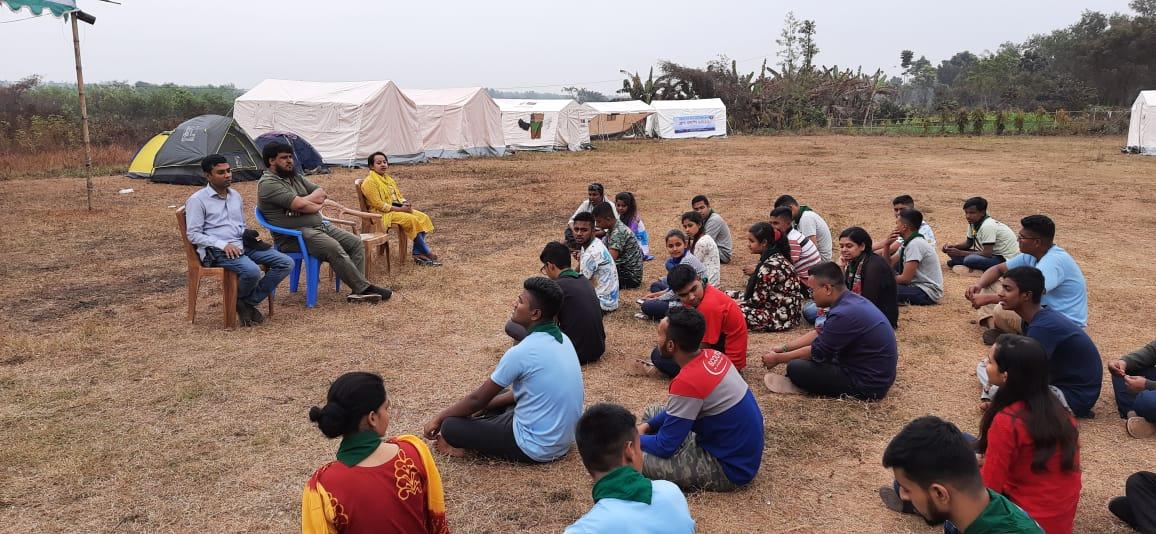 বার্ষিক গ্রুপ ক্যাম্প-২০২১