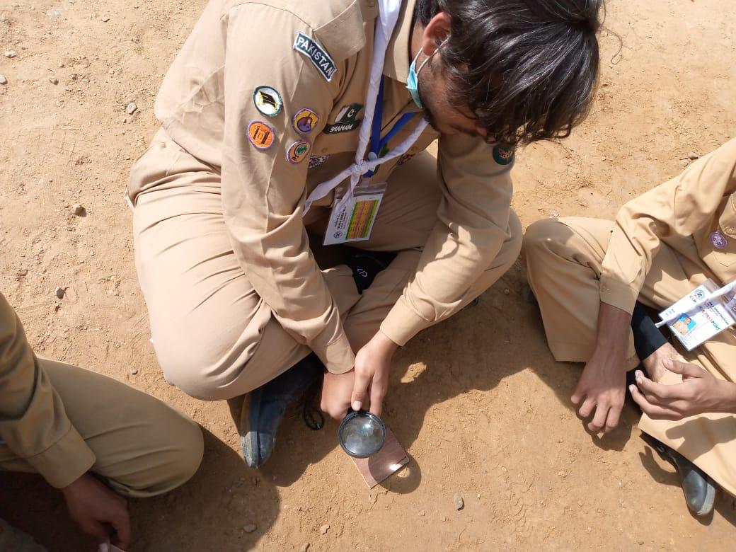  Peaceful world through scouting