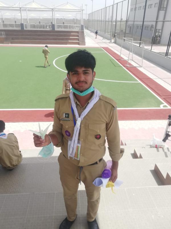 Scouts messenger of peace