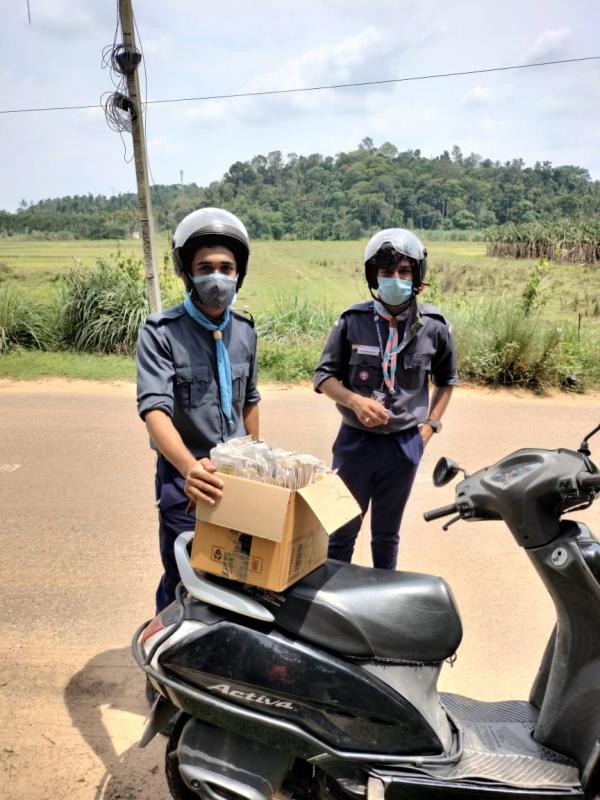 Rover crew provided masks