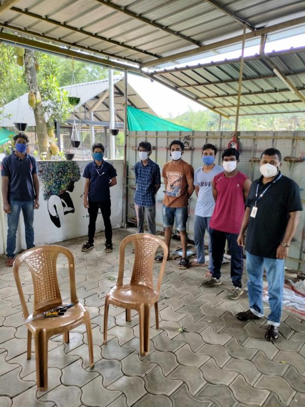 The rovers had started covid help desk at Wayanad DHQ. World Scouting