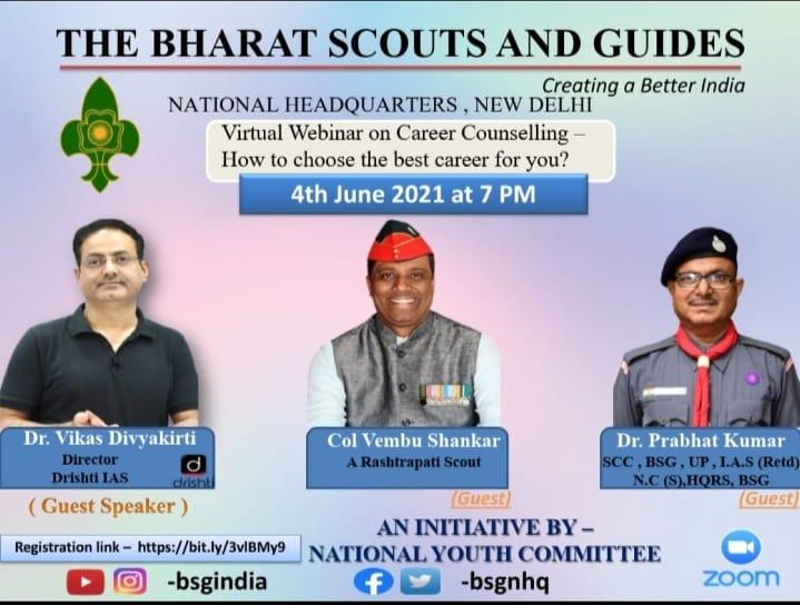 virtual webinar on career counselling