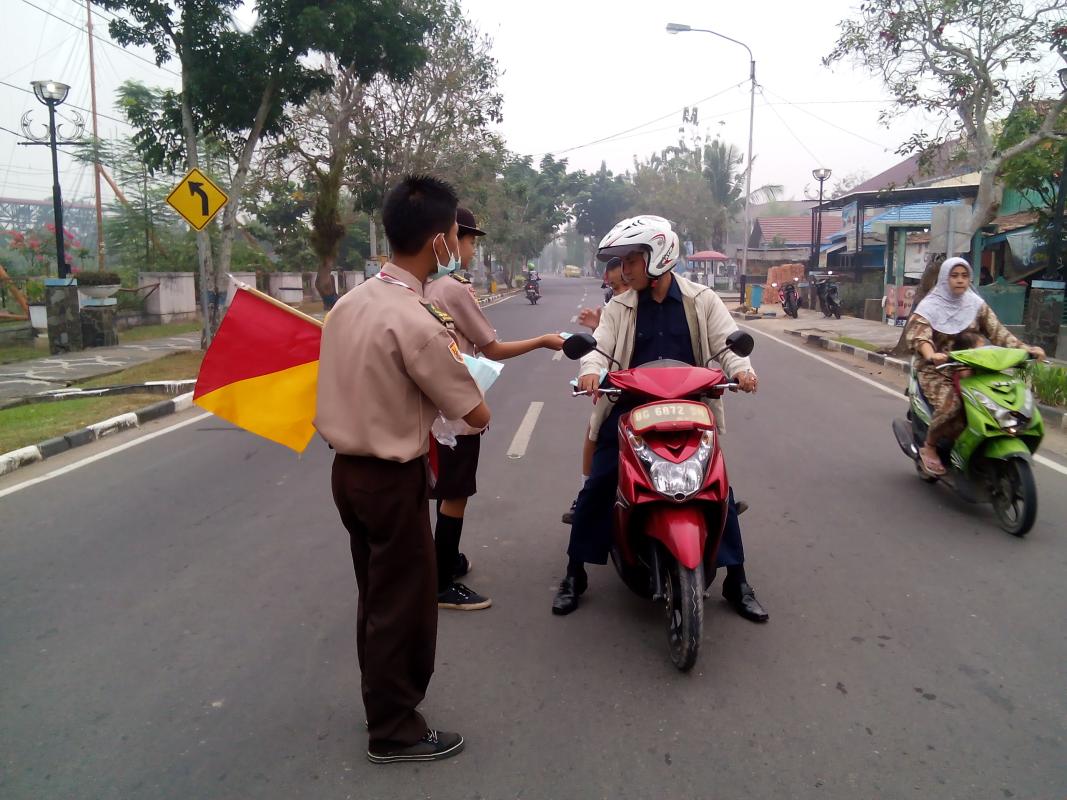 SCOUT'S TEAM SMK N 1 SEKAYU............PEDULI LINGKUNGAN