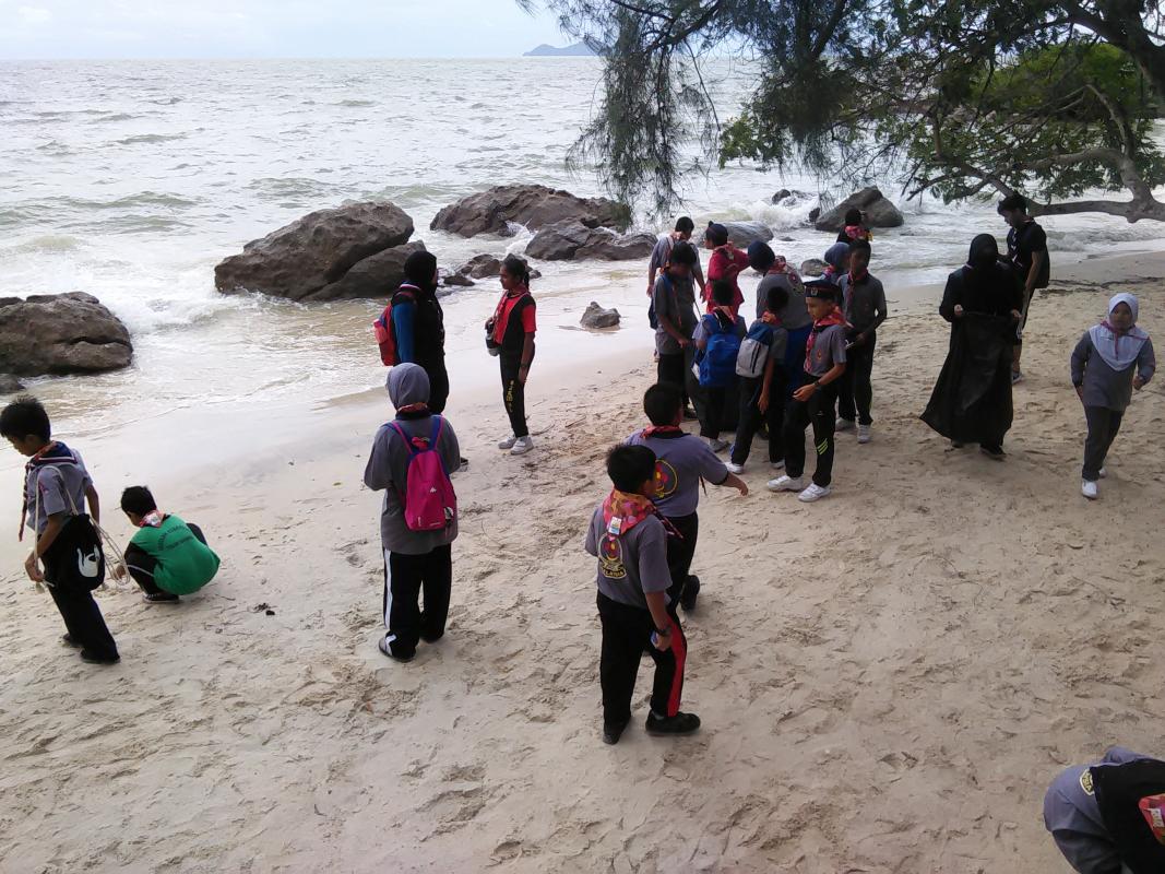 BAYU KEAMANAN DI PANTAI TELUK BAYU, PULAU PINANG 2017