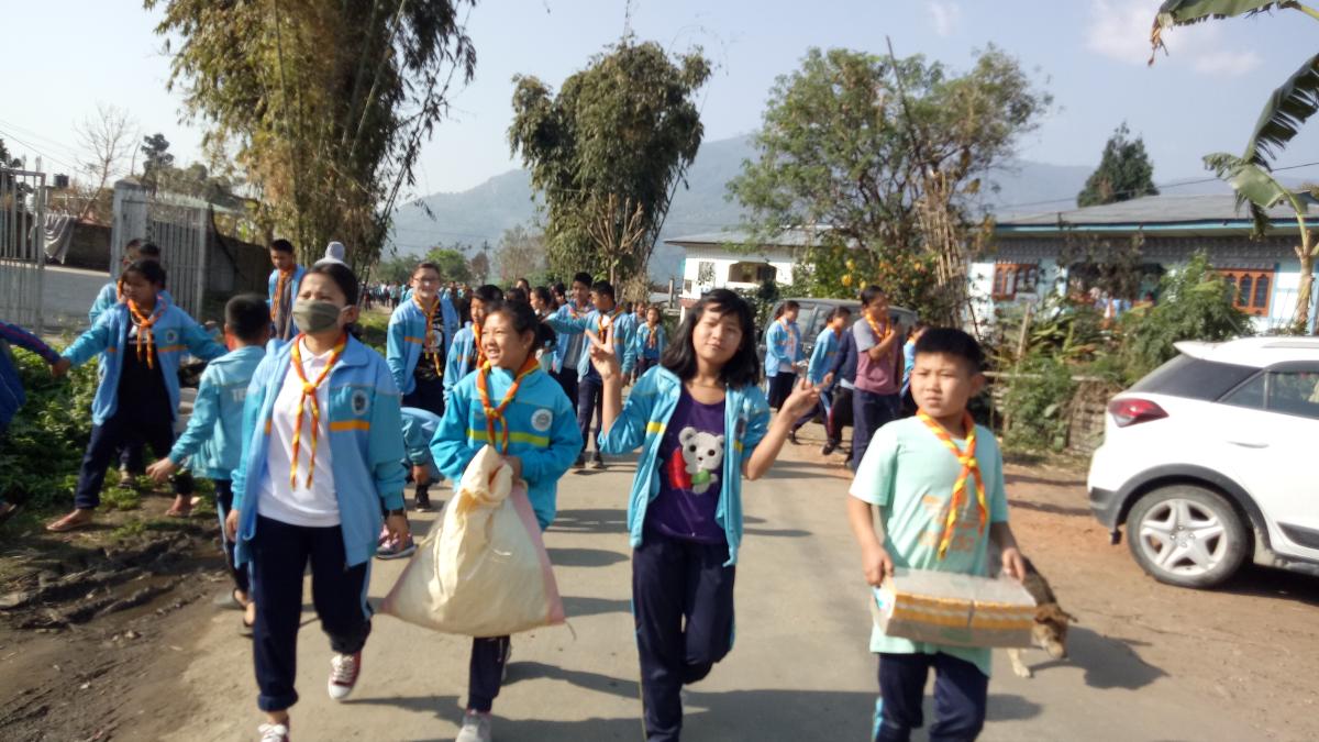 Community cleaning campaign
