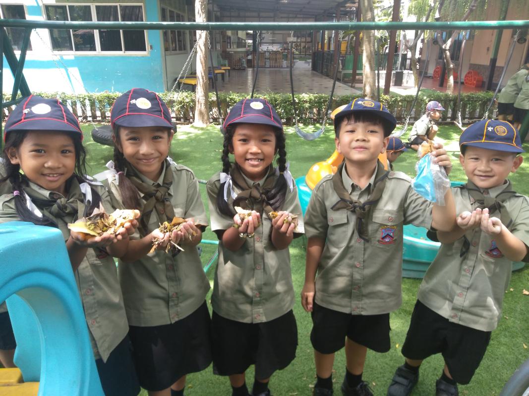 ลูกเสือน้อยบำเพ็ญประโยชน์