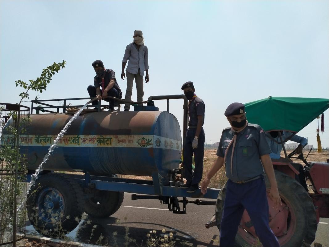 Doing services during lockdown. 