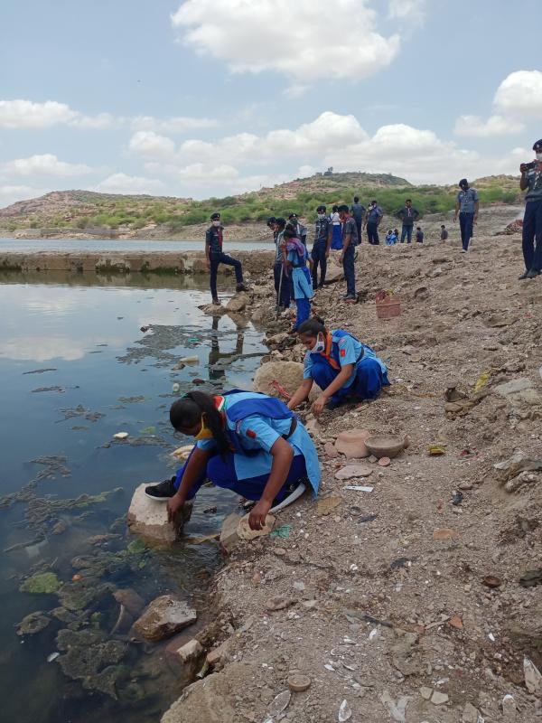 निर्मल तट योजना तथा  जन जागरूकता रैली कार्यक्रम का आगाज़#BSG DHQ, JODHPUR, RAJASTHAN INDIA
