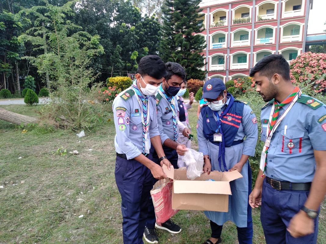 প্লাস্টিক টাইড টার্নার চ্যালেন্জ ব্যাজ (প্রারম্ভিক পর্যায়)