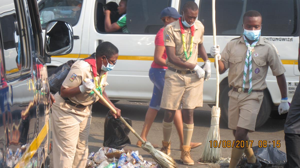 GREEN SCOUT (CITY CLEAN UP CAMPAIGN) World Scouting