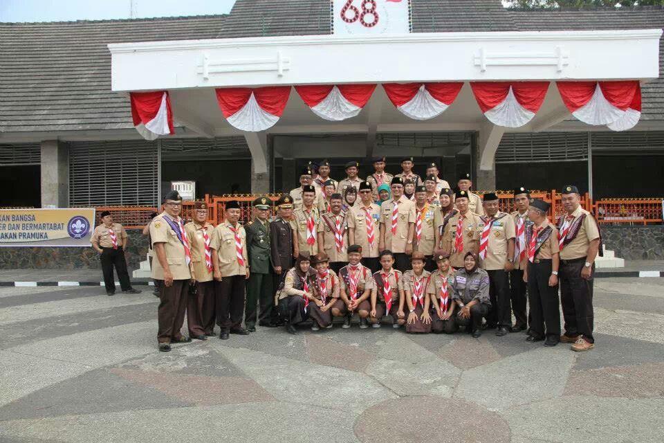 Upacara Ulang Tahun Gerakan Pramuka Ke-52