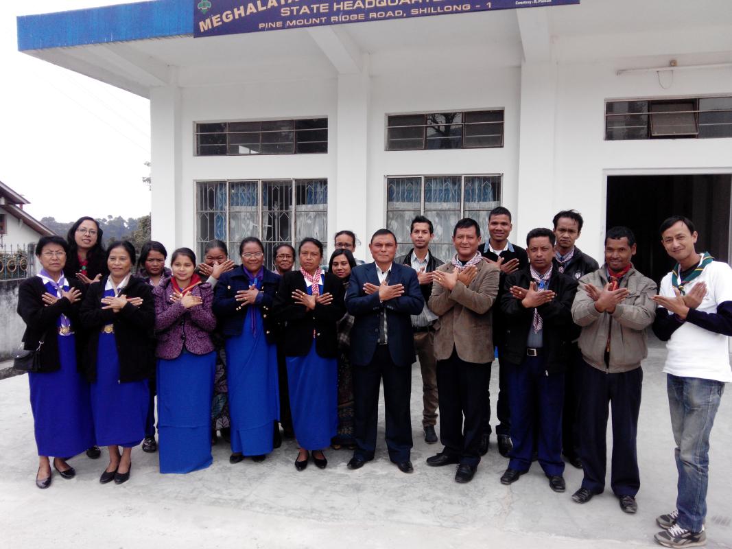 Network Building with the Districts of the State