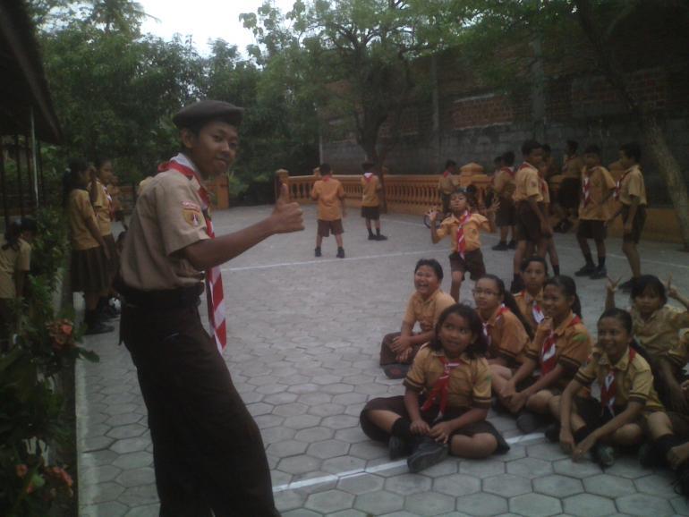 MOP Campaign in Elementary School Giripurwo, Wonogiri