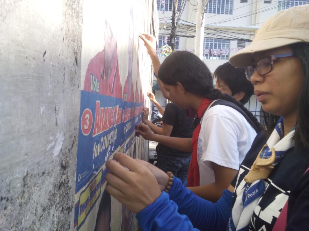 Post Philippine National Election Clean Up Drive