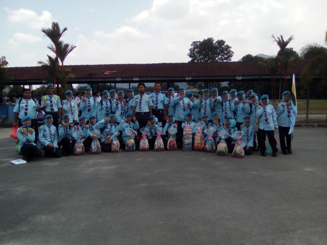 Pertandingan kawad kaki peringkat daerah 2017