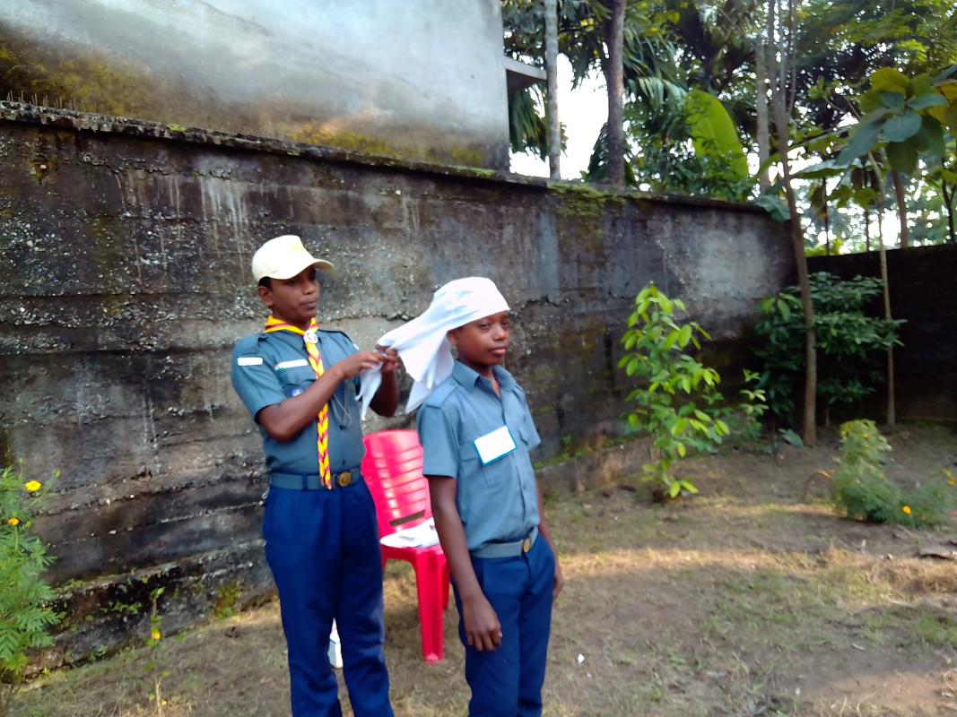 Pravesh  Class, For New Scouts . 