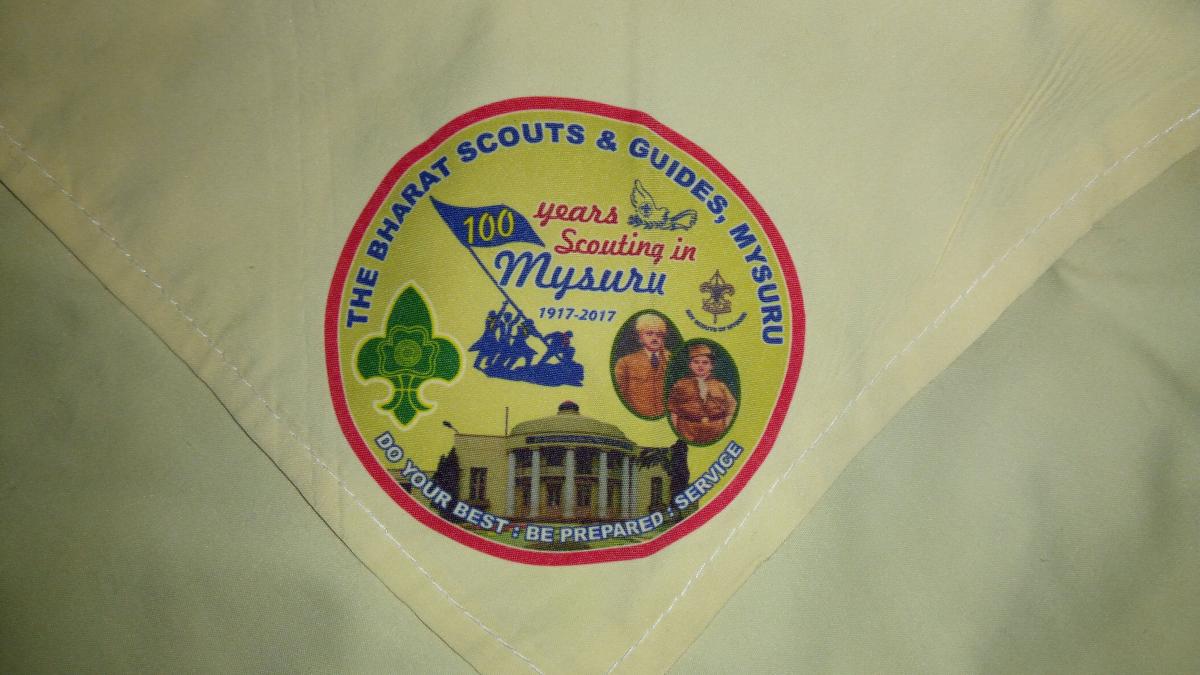 DISTRICT LEVEL  SCOUTS & GUIDES RALLY IN CONNECTION WITH CELEBRATION OF 100 YEARS OF SCOUTING IN MYSURU.


