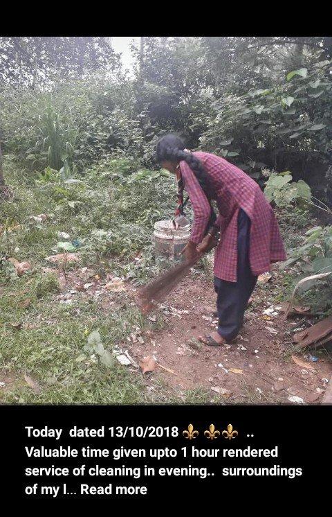 “Rovers 100 years 100 days service” from 23/09/2018 to 31/12/2018 BSG Udupi.Karnataka. INDIA...13/10/2018 to 22/10/2018