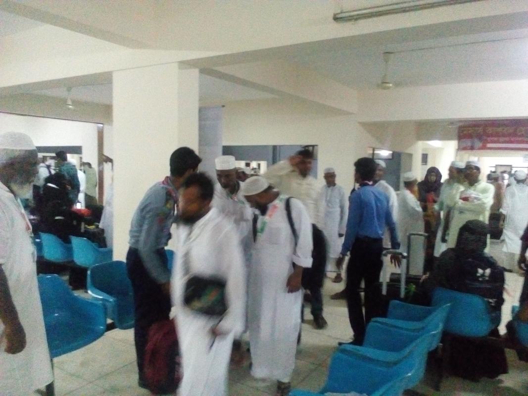 Hajj camp 2019 Bangladesh 6th day