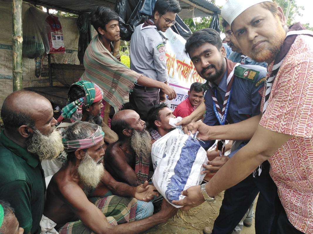 Help for the maroon people