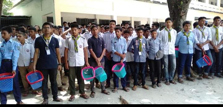 Preventing Dengue for Good Health And Well Being by cleaning environment.