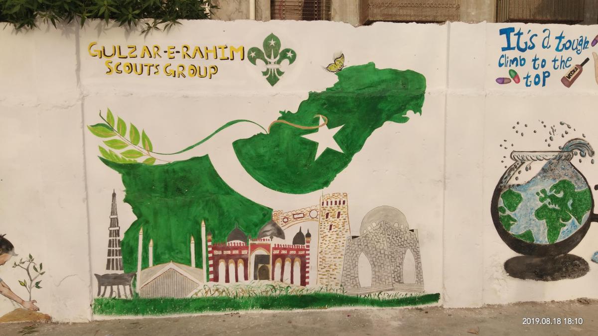 Go Green and Save Blue Activity - Gulzar-e-Rahim Scouts Group

