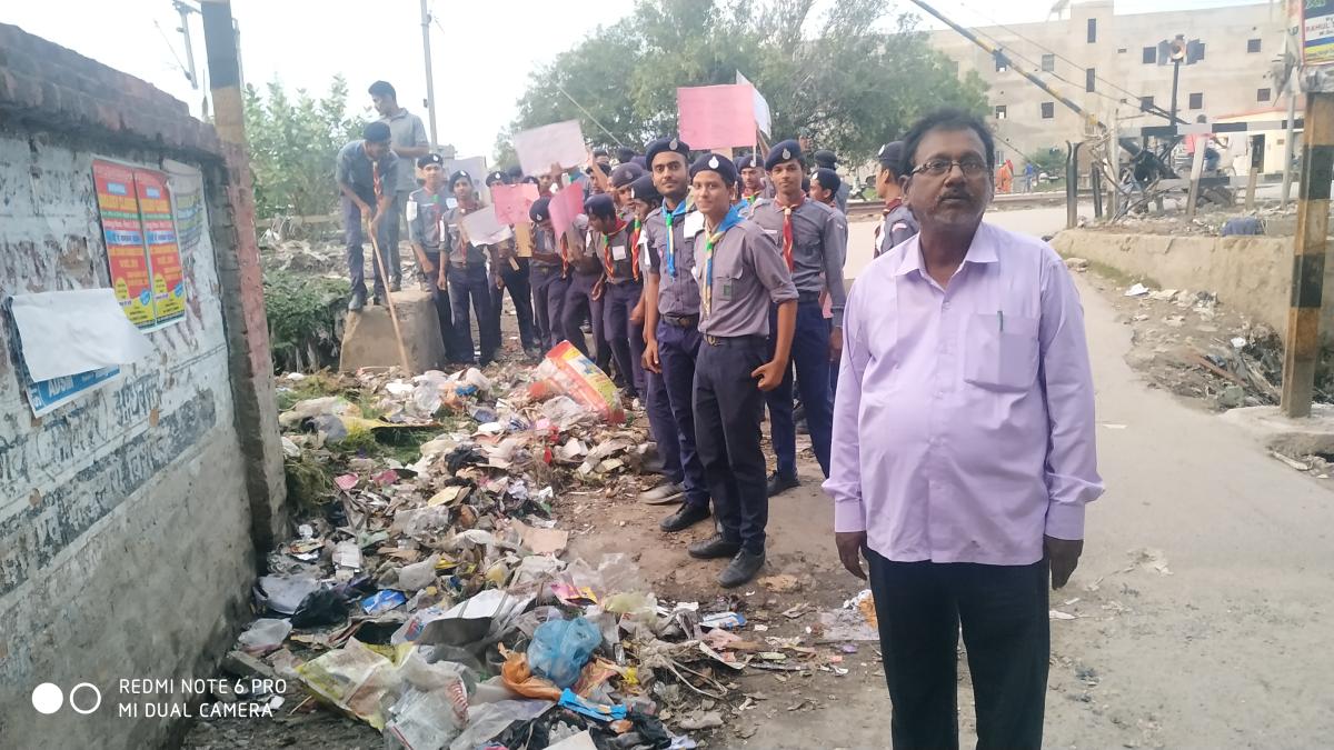 भारत स्काउट और गाइड सारण के द्वारा अंतराष्ट्रीय शांति दिवस और वर्ल्ड क्लिन अप डे के अवसर पर आयोजित हुआ स्वछता अभियान और पॉलीथिन प्रयोग से होने वाली हानि पर जागरूकता रैली