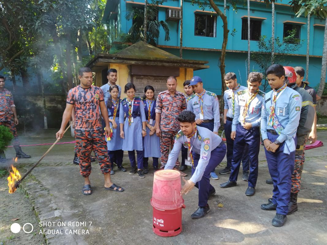 ফায়ার সার্ভিসের মহড়া-২০২০